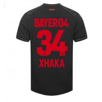 Bayer Leverkusen Granit Xhaka #34 Domaci Dres 2023-24 Kratak Rukav
